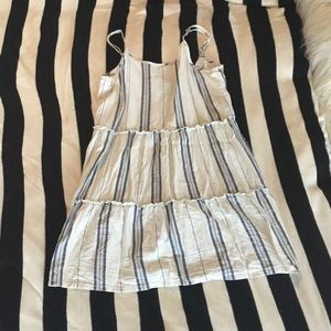 Element Eden Artus Ivory Striped Dress